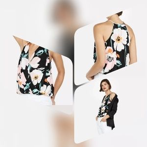 **SOLD** Express Floral Cami in Black Print Size